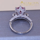 Round Cut Pink 2 Carat Ring Underwear