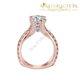 Engagement Ring Square Bottom Rings