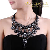 Elegant 5 Colors Crystal Necklace Pendant Necklaces