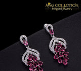 Luxury Big Flower Drop Earring Earrings