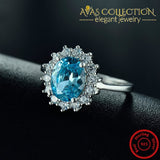 2Ct Oval Cut Ring Rings