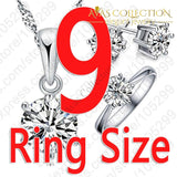 Round Classic 3 Pcs/set Jewelry Sets