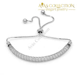 Crystal Adjustable Bracelets For Women/ Avas Collection Bracelet Chain & Link