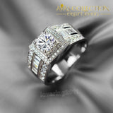 10Kt White Gold Filled Rings