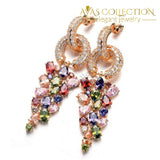 Fancy Dangle Earring- Rose Gold Filled Drop Earrings