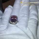Big Oval Cut Fancy Ring Rings