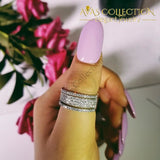 925 Sterling Silver Big Luxury Band Eternity Ring -Lr4576S Rings