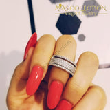925 Sterling Silver Big Luxury Band Eternity Ring -Lr4576S Rings