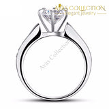 1.25 Carat Round Cut Engagement Ring Rings