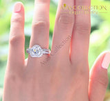 2 Carat Heart Cut Engagement Ring Rings
