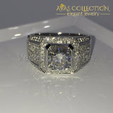 Mens 3Ct Band Rings