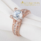 Engagement Ring Square Bottom Rings