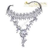 Boho Luxury Crystal Choker/Pendant Necklace - Avas Collection