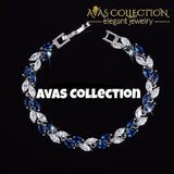 Elegant Silver Leaf Charm/ Avas Collection Bracelet Charm Bracelets