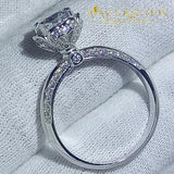 Round Cut Elegant Promise/Engagement Ring - Avas Collection
