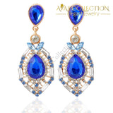 Elegant Fashion Style Crystal Dangle Earrings Drop