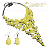 Crystal Acrylic Resin Necklace Underwear