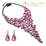 Crystal Acrylic Resin Necklace Underwear