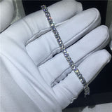 Round Cut Tennis Bracelet