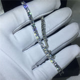 Round Cut Tennis Bracelet