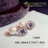 Luxury Royal Blue Earrings Collection Drop