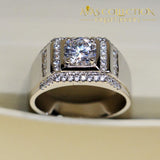 2 Carat Mens Ring Rings