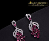 Luxury Big Flower Drop Earring Earrings