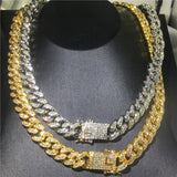 Iced Out 12.5mm Heavy Miami Cuban Link Chain