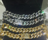 Iced Out 12.5mm Heavy Miami Cuban Link Chain