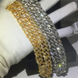 Iced Out 12.5mm Heavy Miami Cuban Link Chain