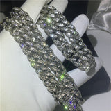 Iced Out 12.5mm Heavy Miami Cuban Link Chain
