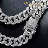 Cuban Chain Iced Out Cz Link Necklaces