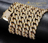Cuban Chain Iced Out Cz Link Necklaces