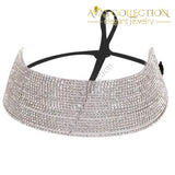 Hot Luxury Rhinestone Choker Statement Necklace - Avas Collection