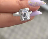Sparking Engagement Ring Rings