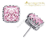 3 Colors Stud Earrings