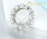Elegant Eternity Ring Wedding Bands
