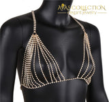 Beautiful Brassiere Body Jewelry Chain Necklaces