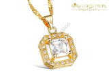 18k Yellow Gold Filled  Pendant Necklace - Avas Collection