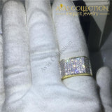 Male 14k Yellow Gold Filled Hip Hop Ring - Avas Collection