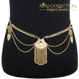 Boho Belt Tassel Metal Belly Chain - Avas Collection