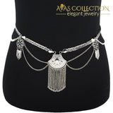 Boho Belt Tassel Metal Belly Chain - Avas Collection