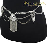 Boho Belt Tassel Metal Belly Chain - Avas Collection