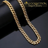 Iced Out Miami Cuban Chain Link Necklaces