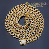 Iced Out Miami Cuban Chain Link Necklaces