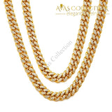 Iced Out Miami Cuban Chain Link Necklaces