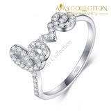 925 Sterling Silver Forever Love Ring - Avas Collection