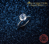 Round Cut 14k Yellow Gold/ 18k White Gold Filled/ 925 Engagement Ring/Promise Ring/ Anniversary - Avas Collection