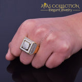 Bling Iced Out Mens Ring Rings