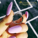 New Arrival Solid 925 Sterling Silver Promise Ring/ Engagement Ring- Lr1300S Rings